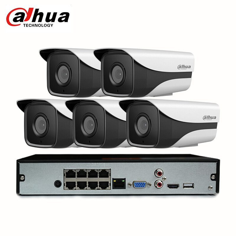 大华400万POE供电监控套装 高清安防，智能互联